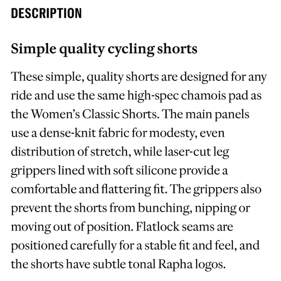 Rapha Women’s Core Shorts - Picture 5 of 7